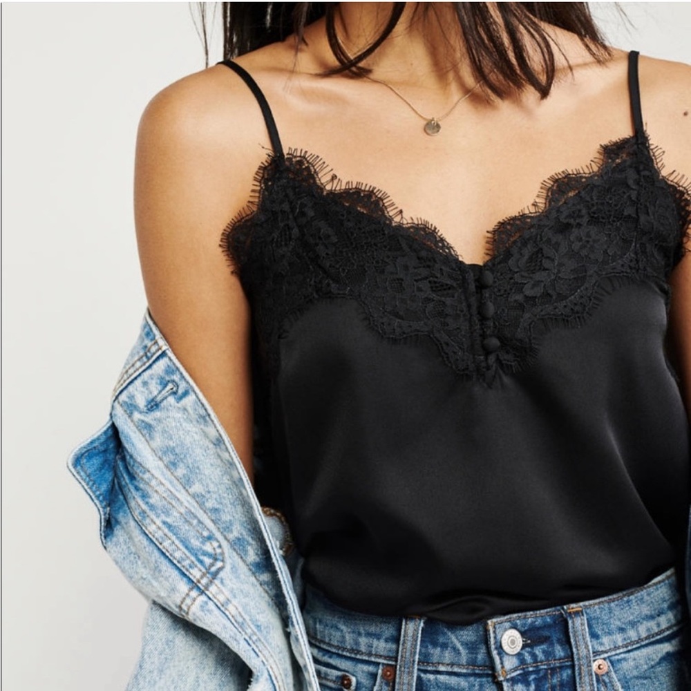 Abercrombie lace cami